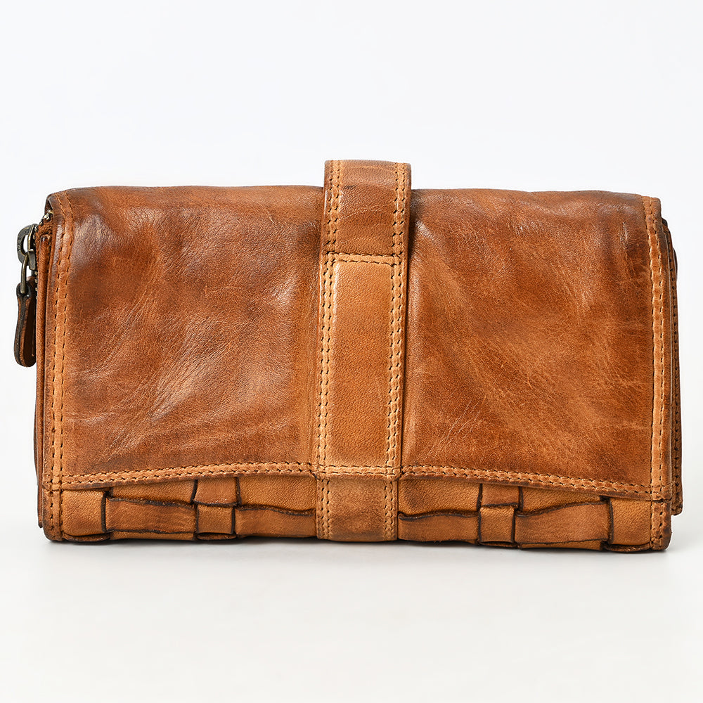 SWC446TAN Wallet Genuine Leather women bag western Bag