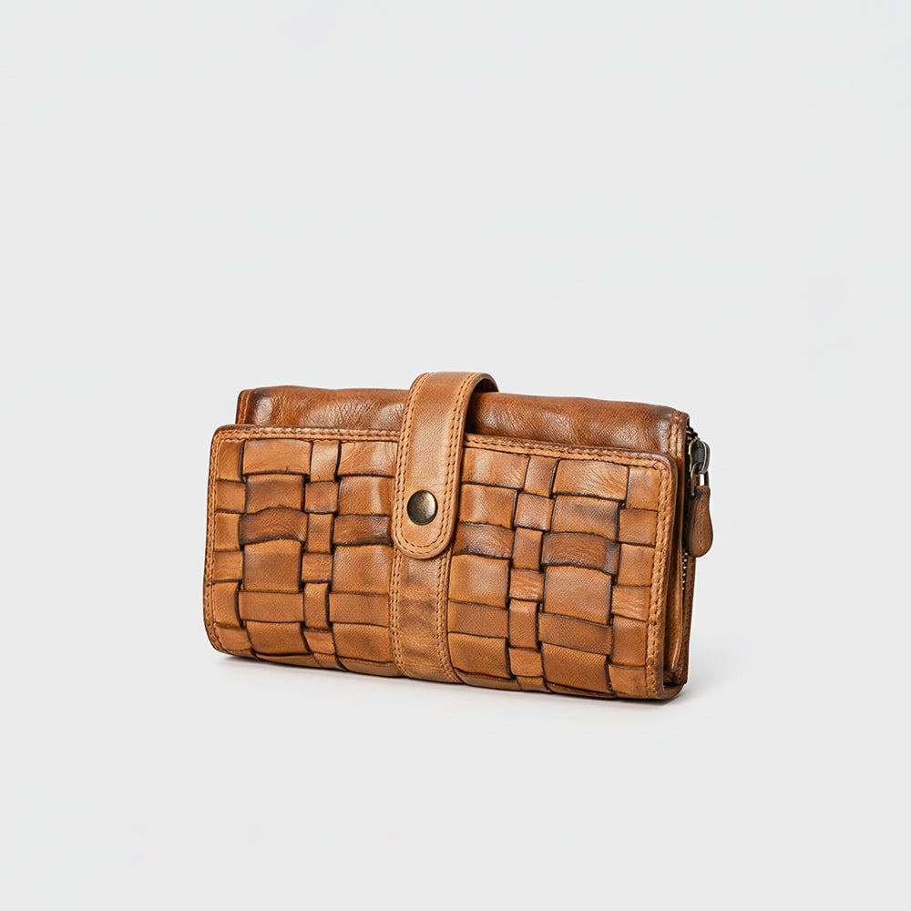 SWC446 Cavello - Premium Leather Multi-Zip Wallet