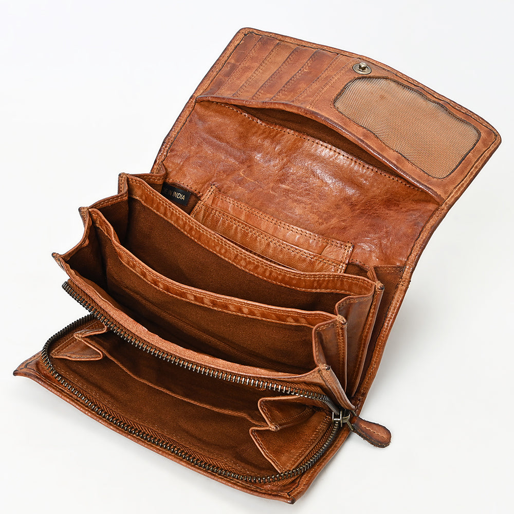 SWC447CG Wallet Genuine Leather women bag western Bag