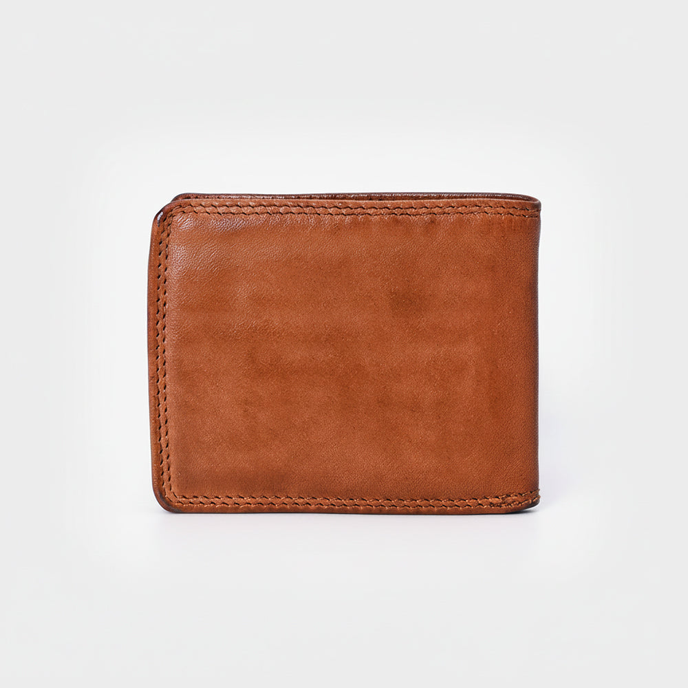 SWC449 Bravina - Full Grain Leather Bifold Wallet