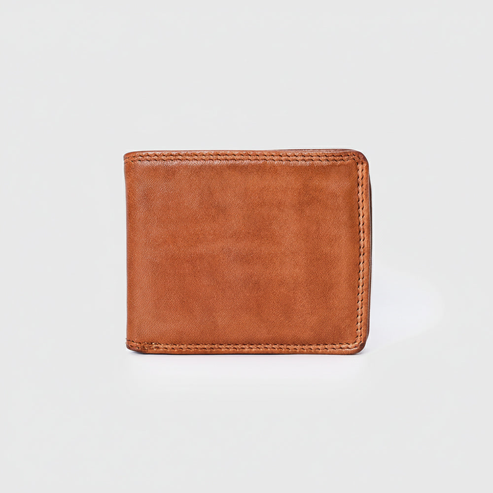 SWC449 Bravina - Full Grain Leather Bifold Wallet