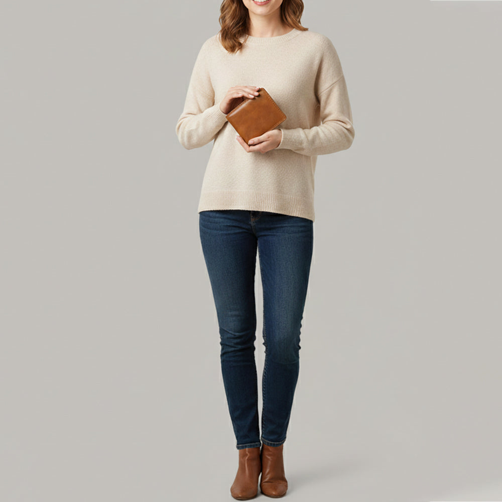 SWC450 Fiorado - Leather Coin Pocket Wallet