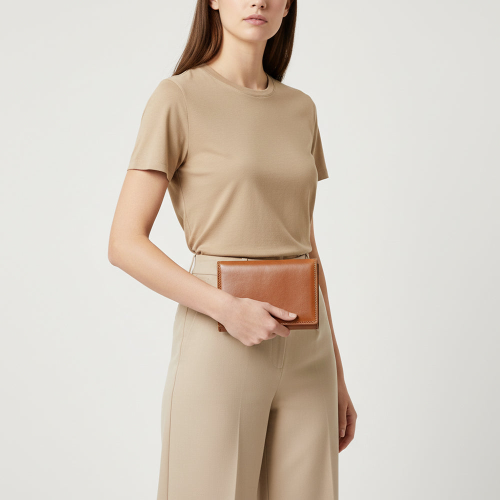 SWC443 Pellora - Full Grain Vertical Wallet