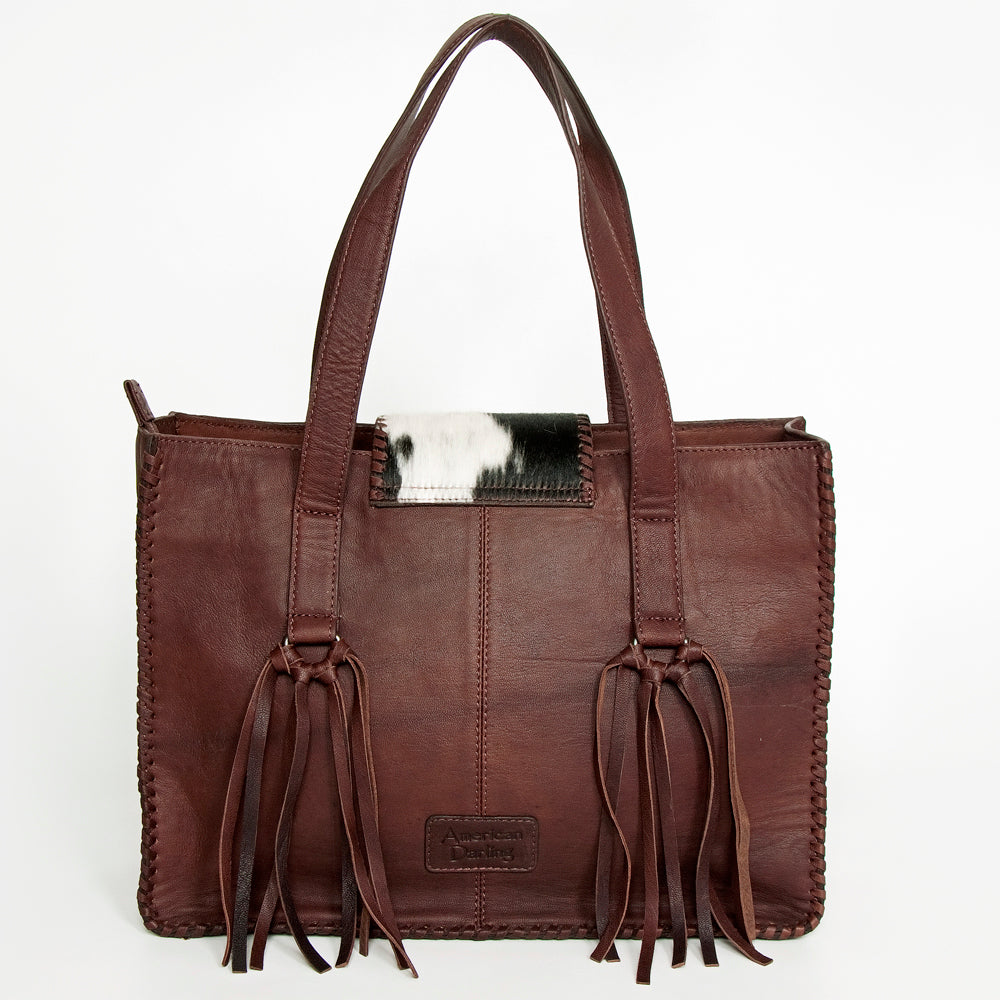 LC-ADBGZ648 Tote Hair On Genuine Western Leather Women Bag