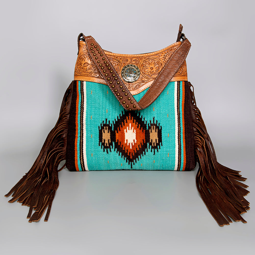 LC-ADBG980B Shoulder Bag Genuine Western Leather Women Bag