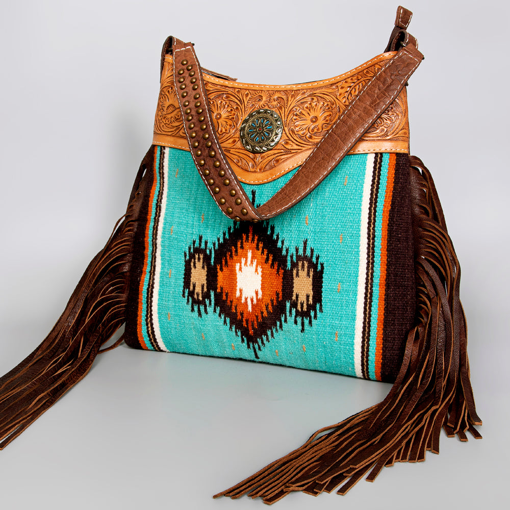 LC-ADBG980B Shoulder Bag Genuine Western Leather Women Bag