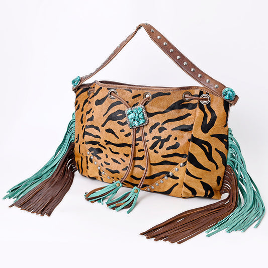 LC-ADBG989 Hobo Hair-On Genuine Western Leather Women Bag