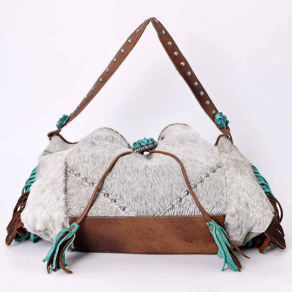 LC-ADBG989 Hobo Hair-On Genuine Western Leather Women Bag