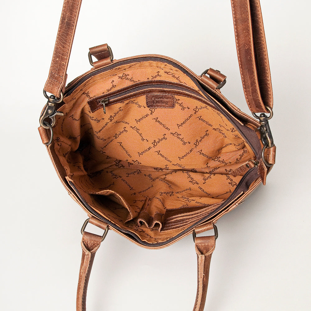 ADBG998 Tote Genuine Leather Women Bag Western Handbag Purse