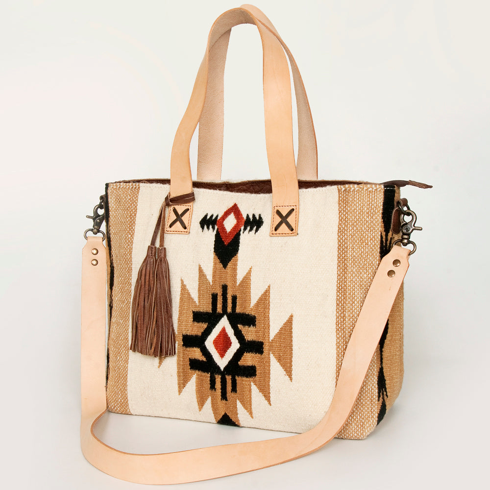 LC-ADBG575 Tote Genuine Western Leather Women Bag Jolene