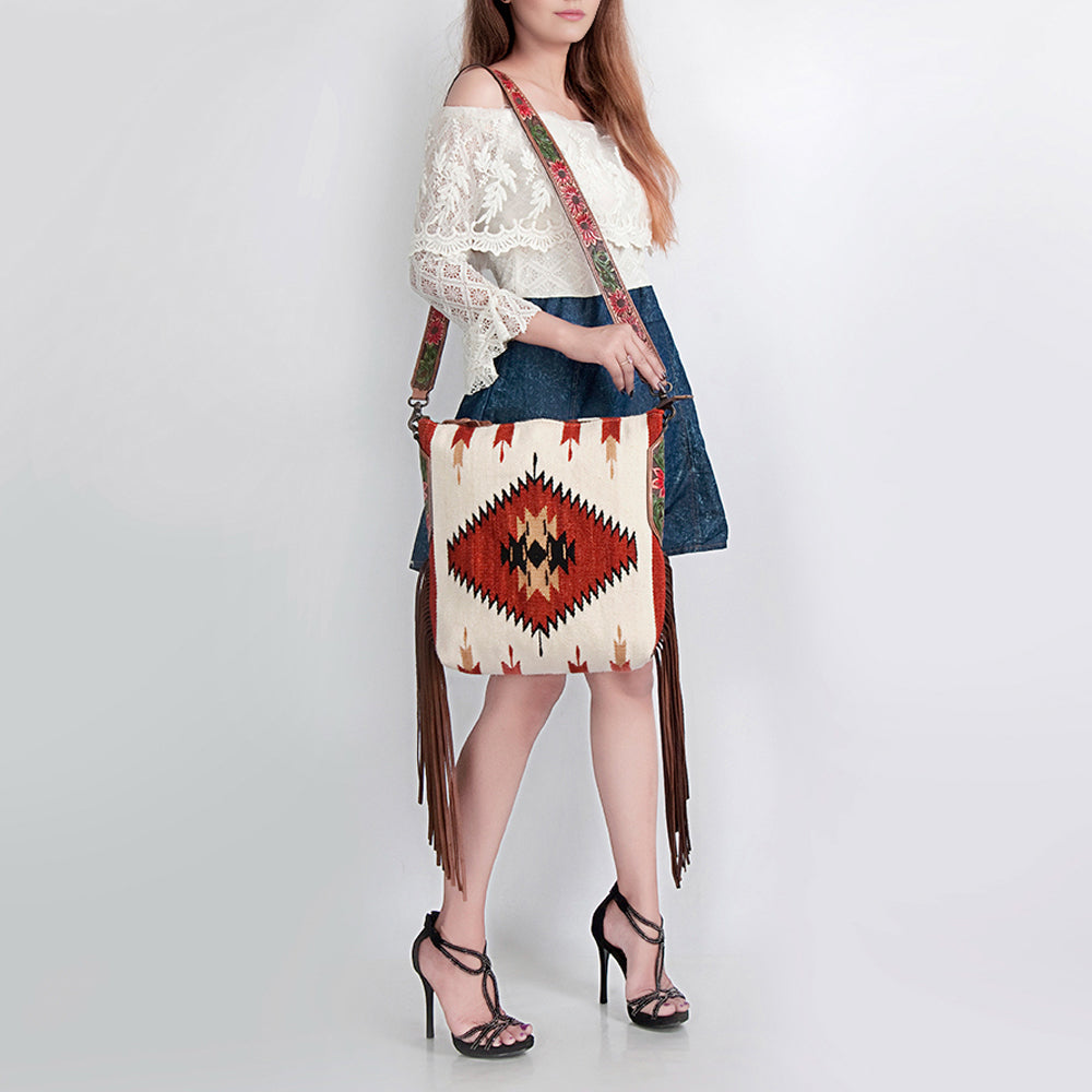 LC-ADBG905 Large Crossbody Genuine Western Leather Women Bag Kacey