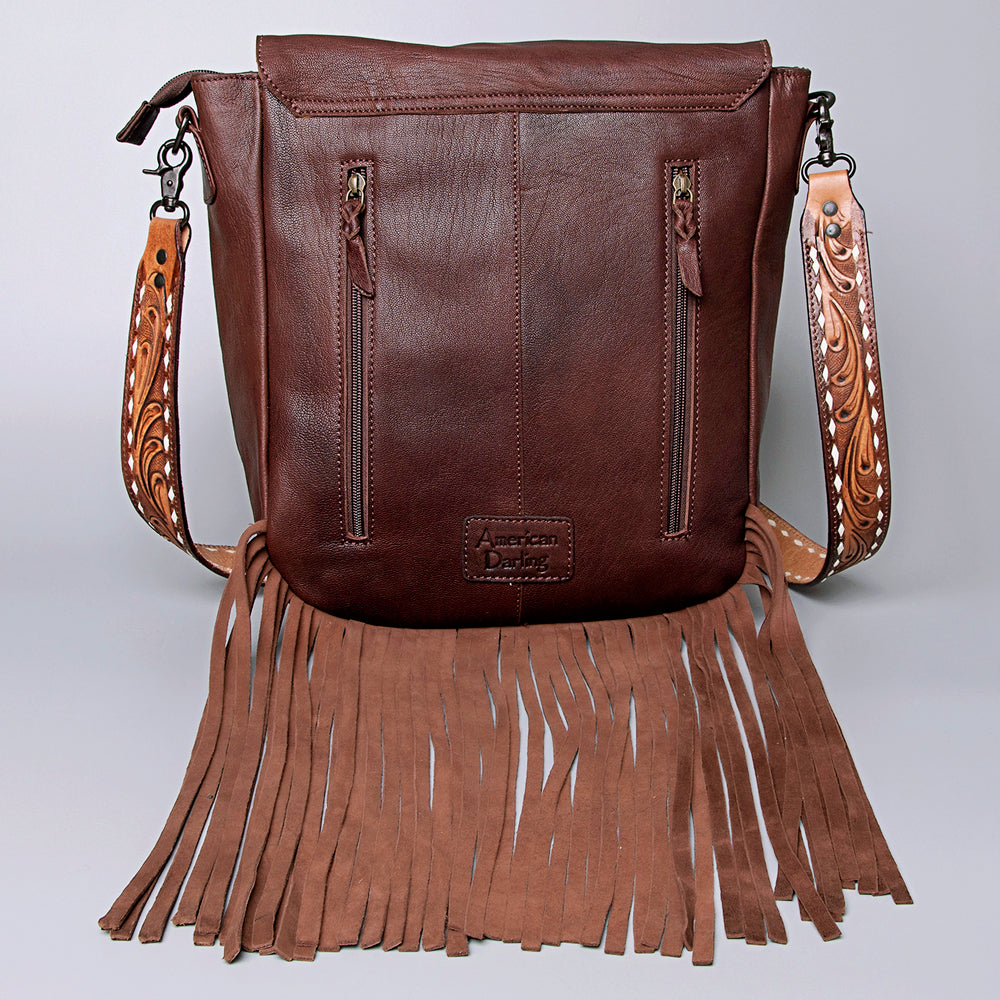LC-ADBGZ289B Messenger Genuine Western Leather Women Bag