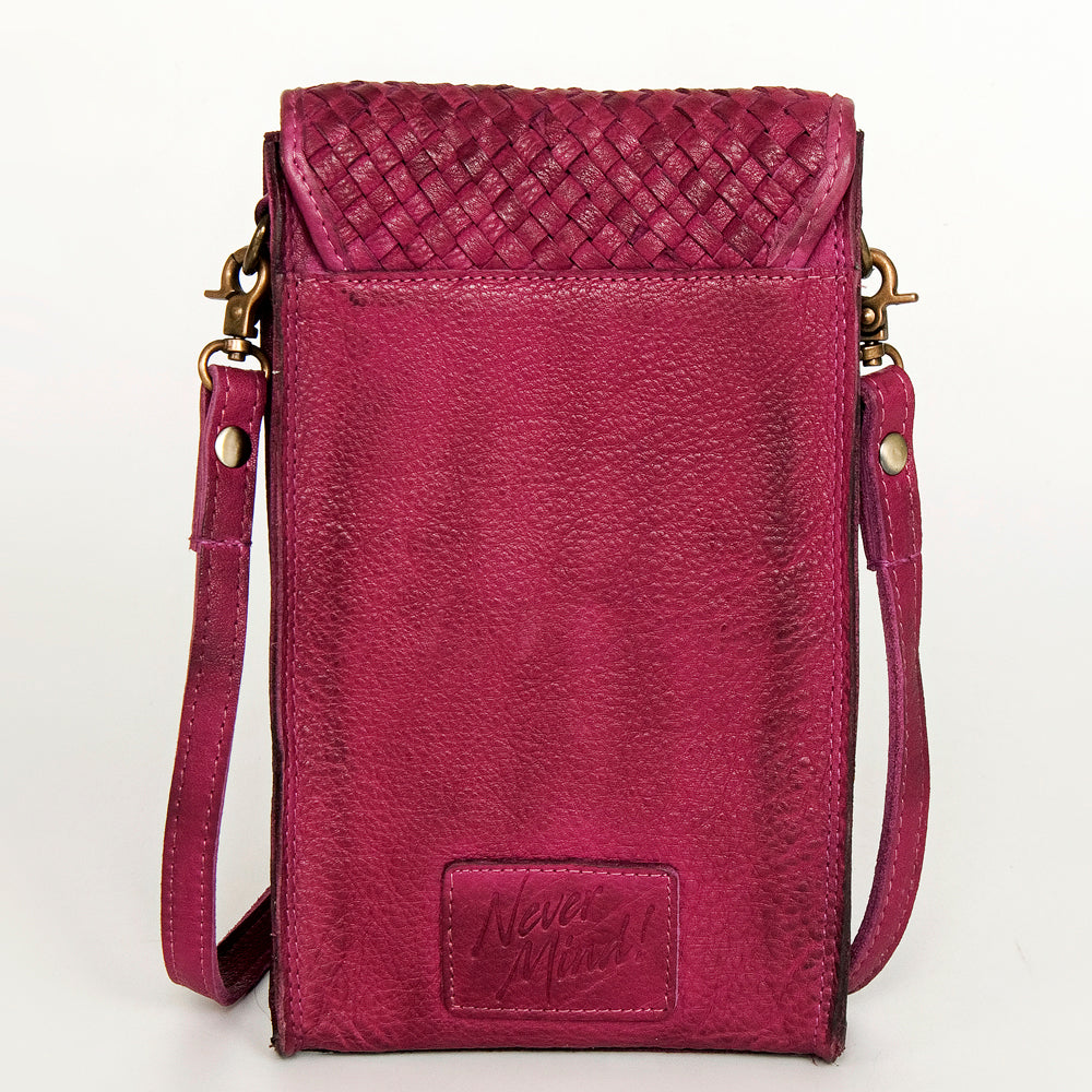 LC-NMBGM134 Cell phone Holder Genuine Western Leather Women Bag