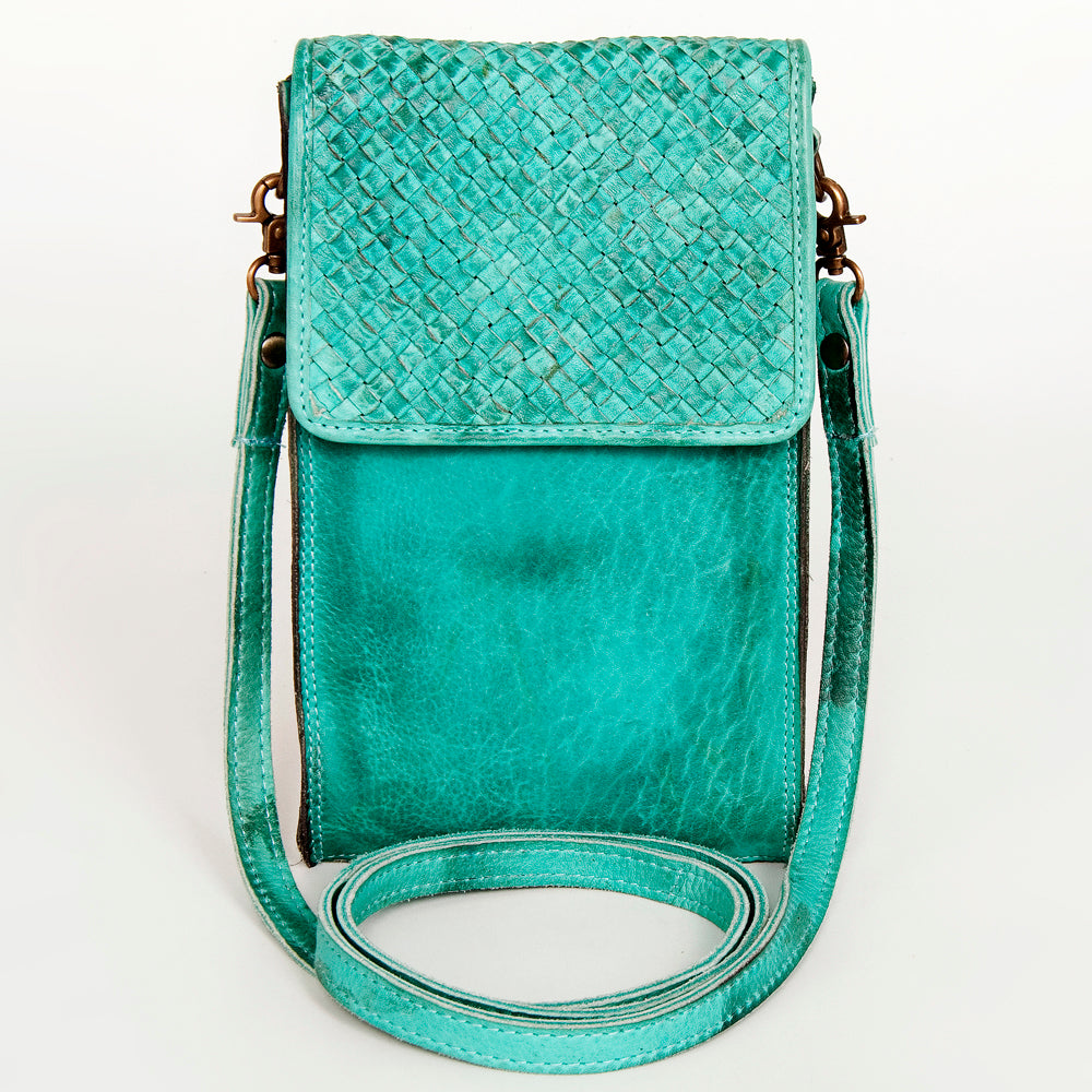 LC-NMBGM134 Cell phone Holder Genuine Western Leather Women Bag