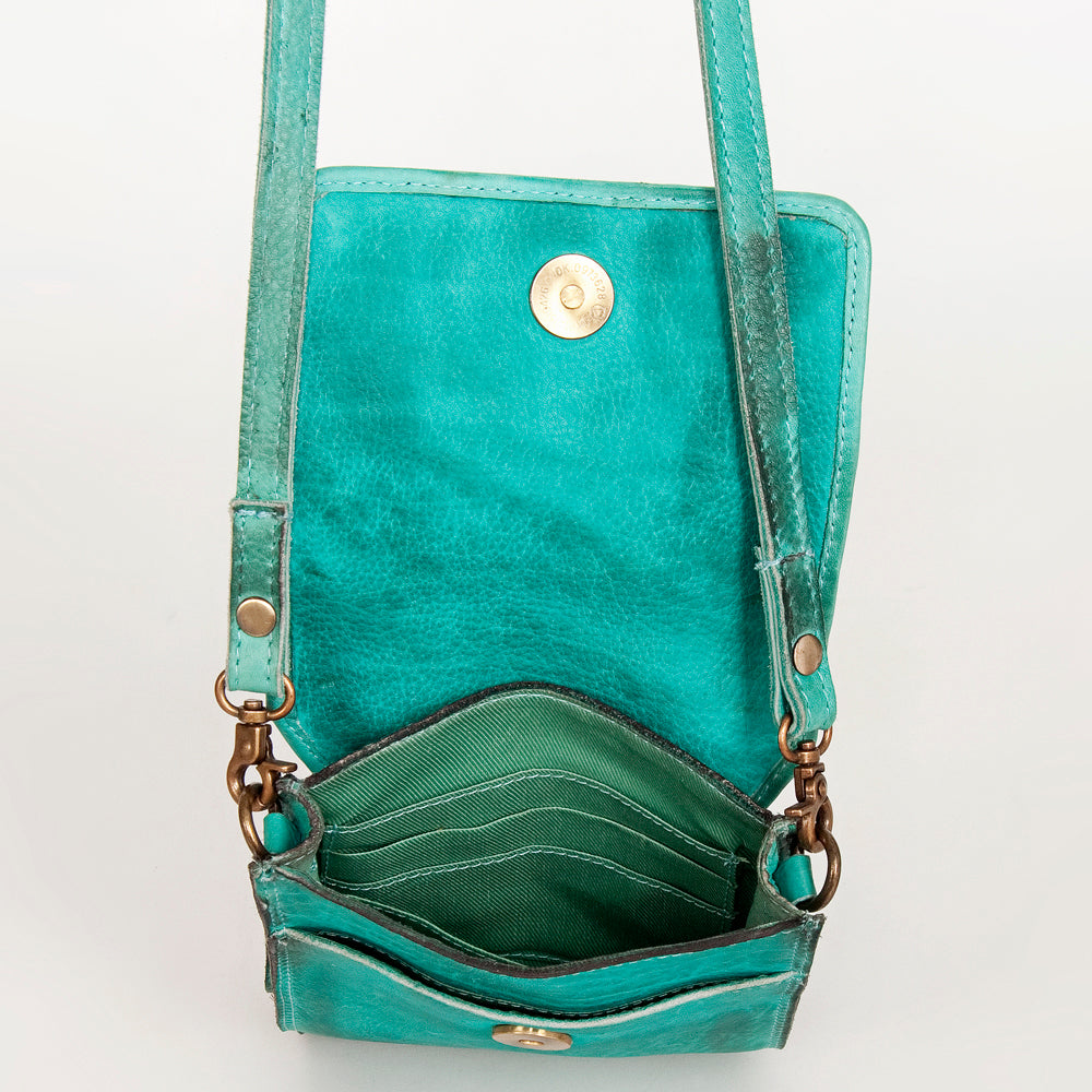 LC-NMBGM134 Cell phone Holder Genuine Western Leather Women Bag