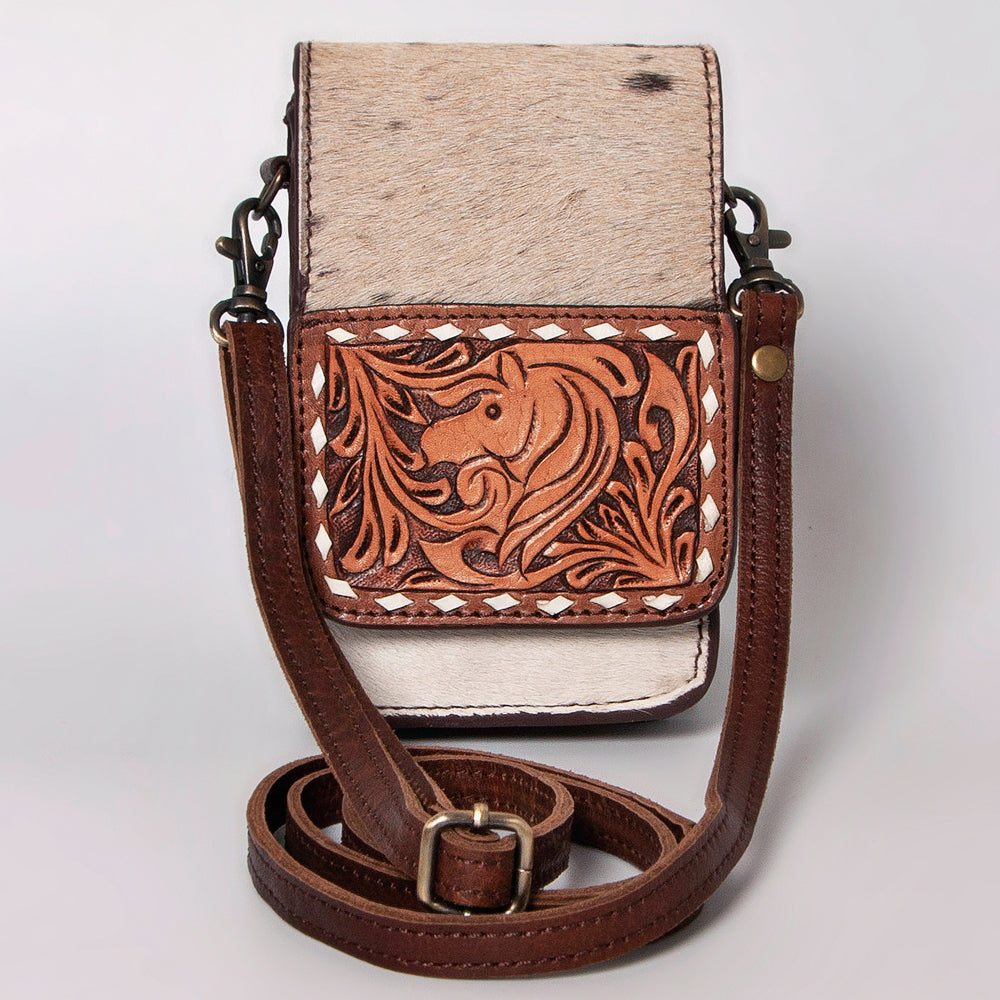ADBGF109 Cellphone Holder Genuine Western Leather Women Bag