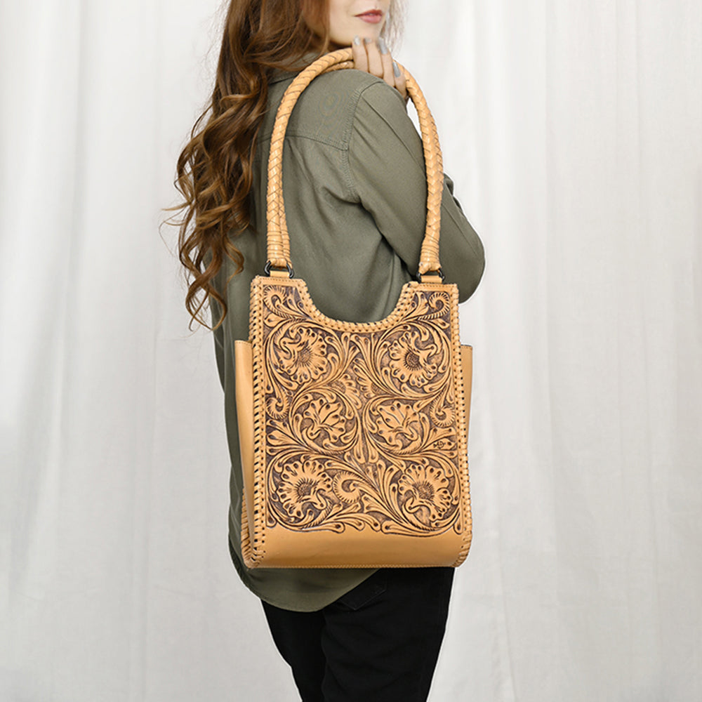 LC-ADBGZ659 Tote Genuine Western Leather Women Bag