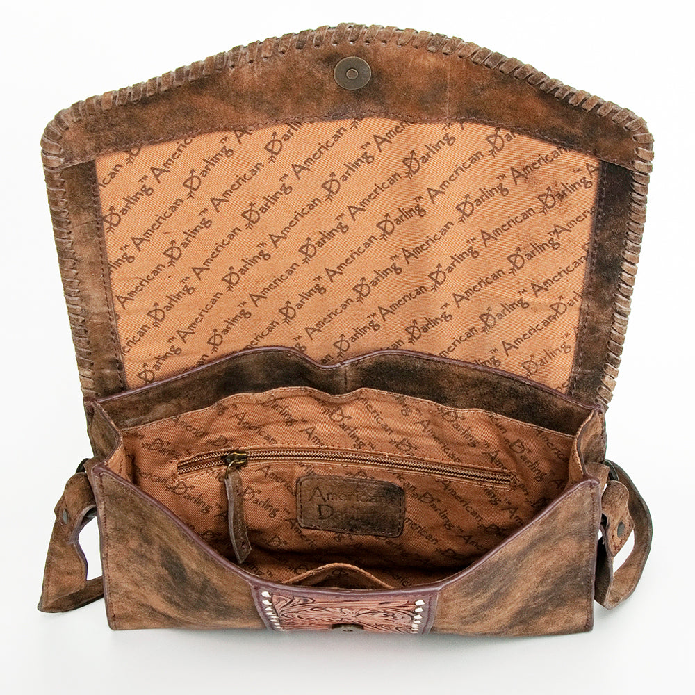 LC-ADBGZ662 Crossbody Genuine Western Leather Women Bag