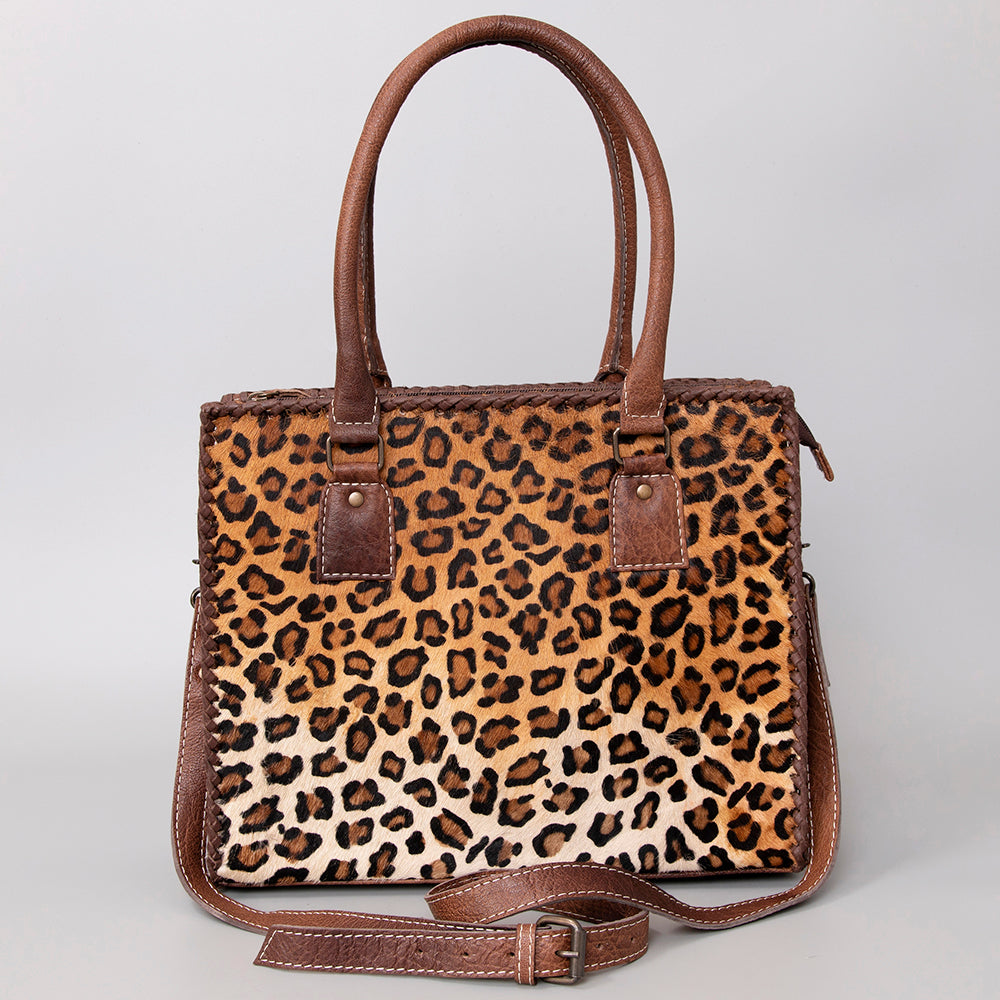 ADBG1021 American Darling Western Hair-On Cowhide Genuine Leather Tote Bag