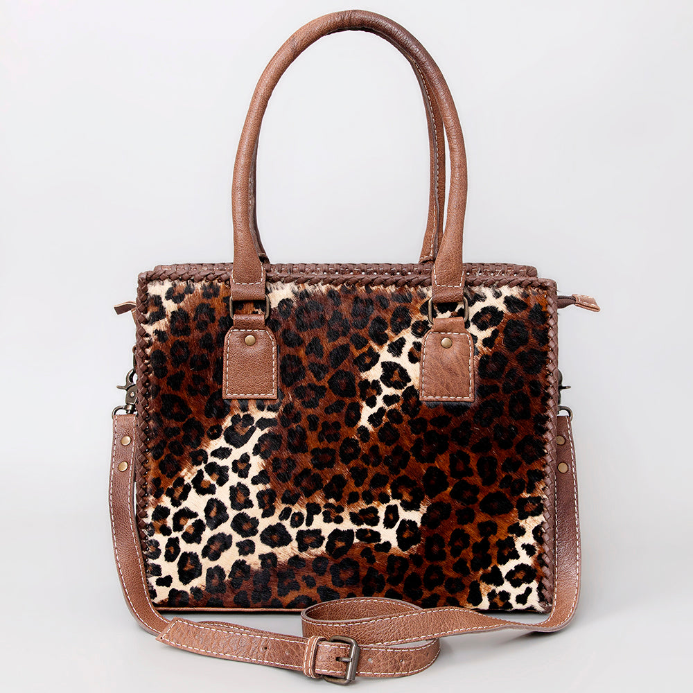ADBG1021 American Darling Western Hair-On Cowhide Genuine Leather Tote Bag