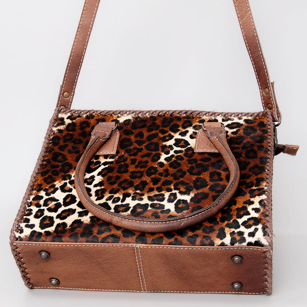 ADBG1021 American Darling Western Hair-On Cowhide Genuine Leather Tote Bag