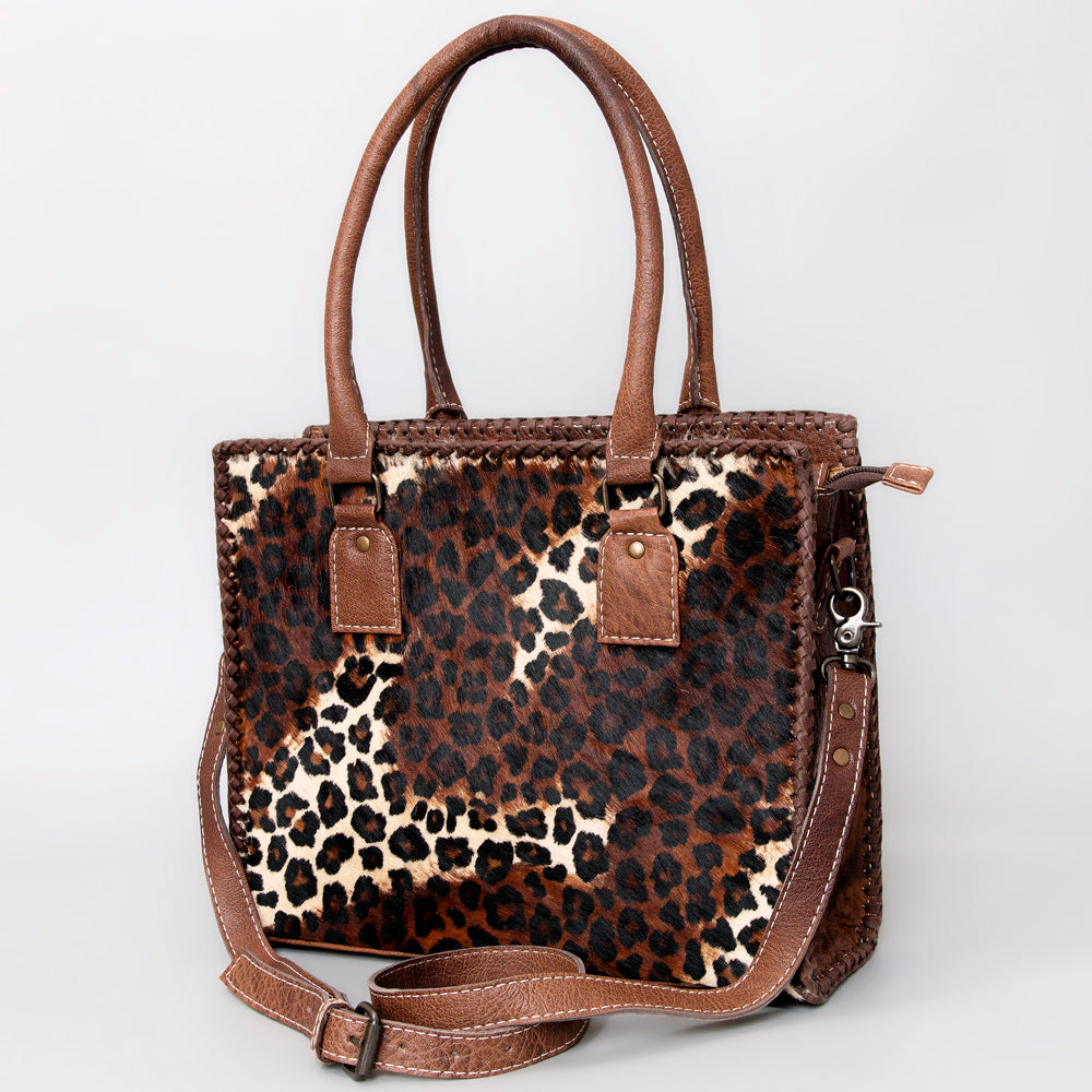 ADBG1021 American Darling Western Hair-On Cowhide Genuine Leather Tote Bag