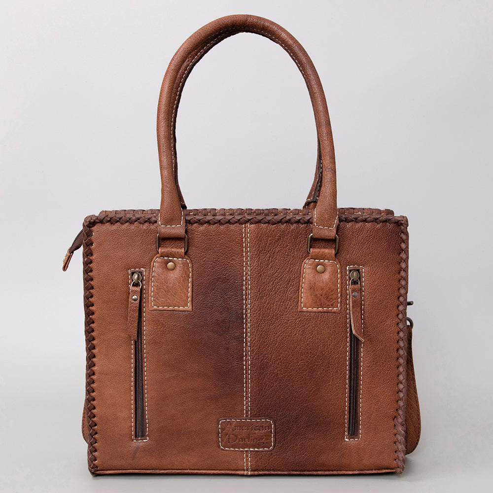 ADBG1021 American Darling Western Hair-On Cowhide Genuine Leather Tote Bag