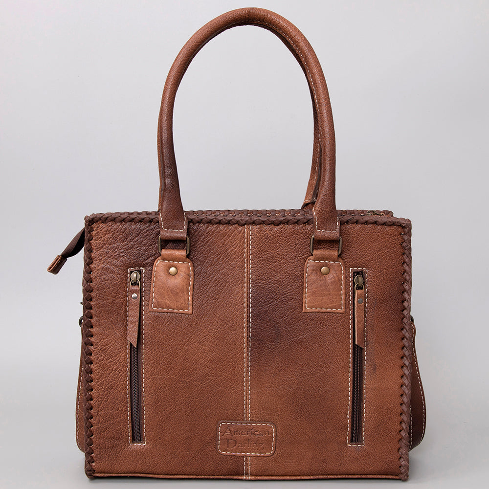 ADBG1021 American Darling Western Hair-On Cowhide Genuine Leather Tote Bag