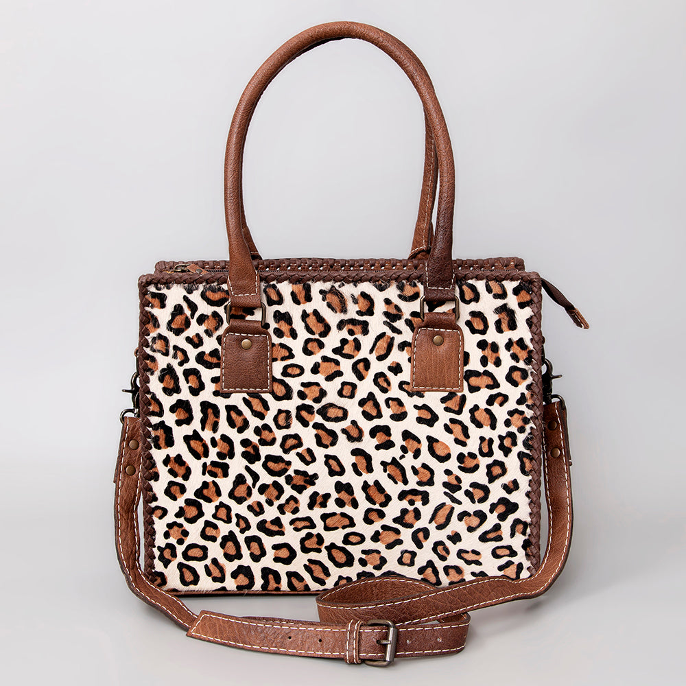 ADBG1021 American Darling Western Hair-On Cowhide Genuine Leather Tote Bag