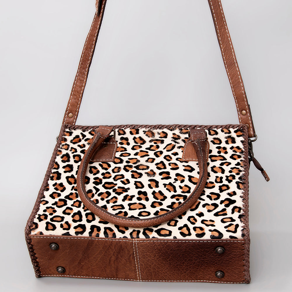 ADBG1021 American Darling Western Hair-On Cowhide Genuine Leather Tote Bag