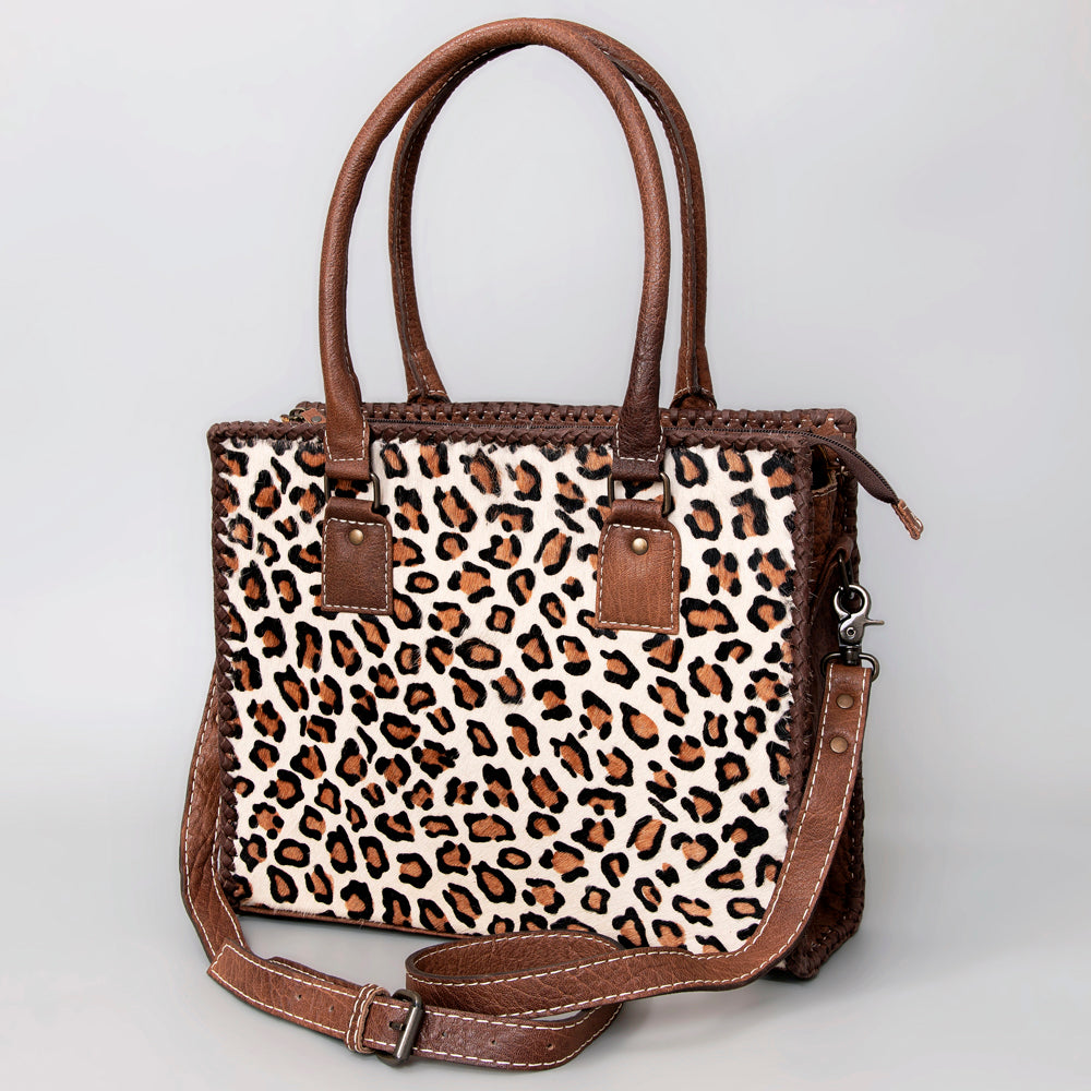 ADBG1021 American Darling Western Hair-On Cowhide Genuine Leather Tote Bag