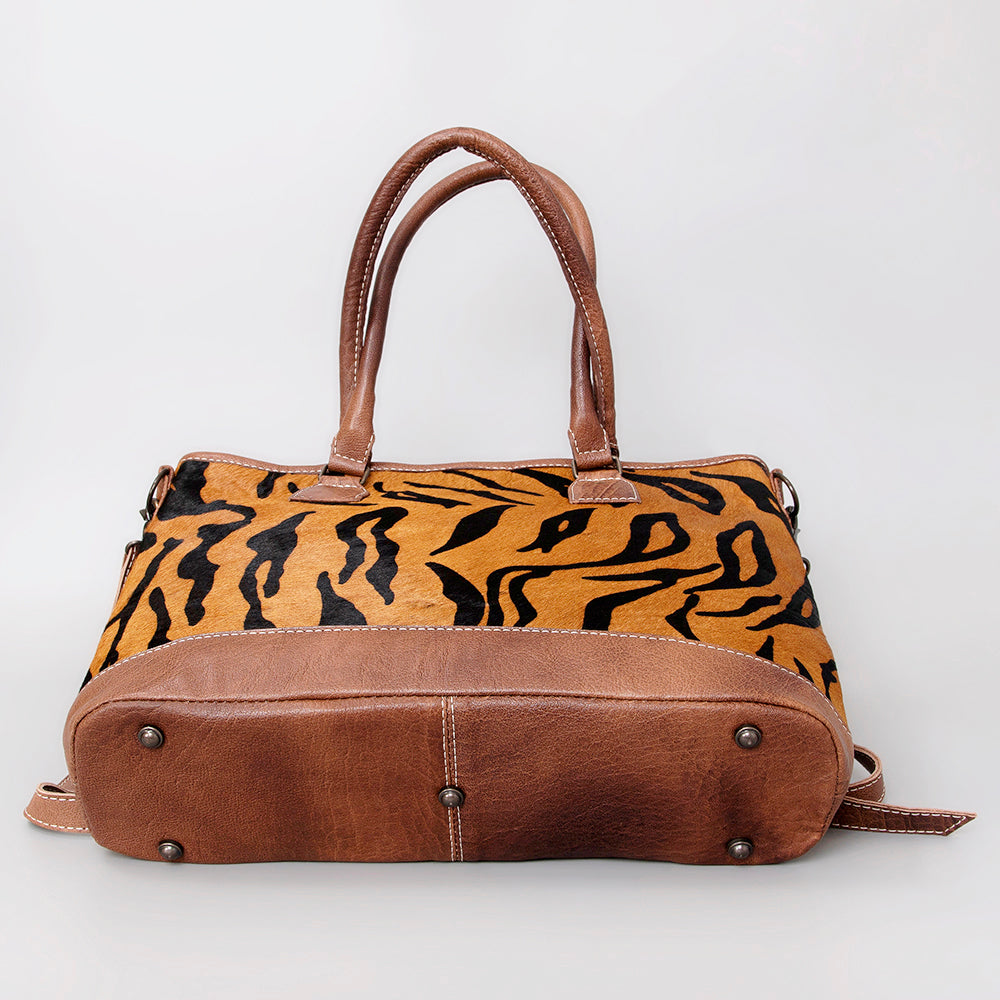 ADBG1022 American Darling Western Hair-On Cowhide Leather Tote Bag