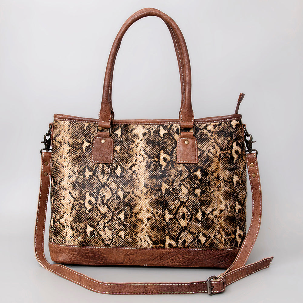 ADBG1022 American Darling Western Hair-On Cowhide Leather Tote Bag