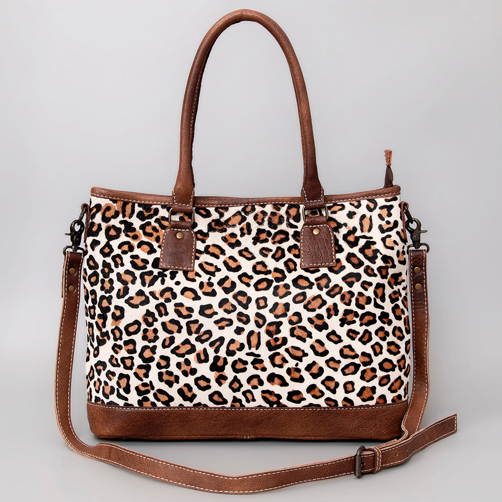 ADBG1022 American Darling Western Hair-On Cowhide Leather Tote Bag