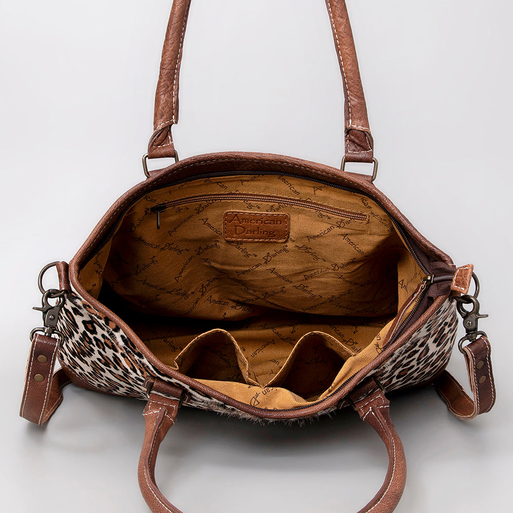 ADBG1022 American Darling Western Hair-On Cowhide Leather Tote Bag