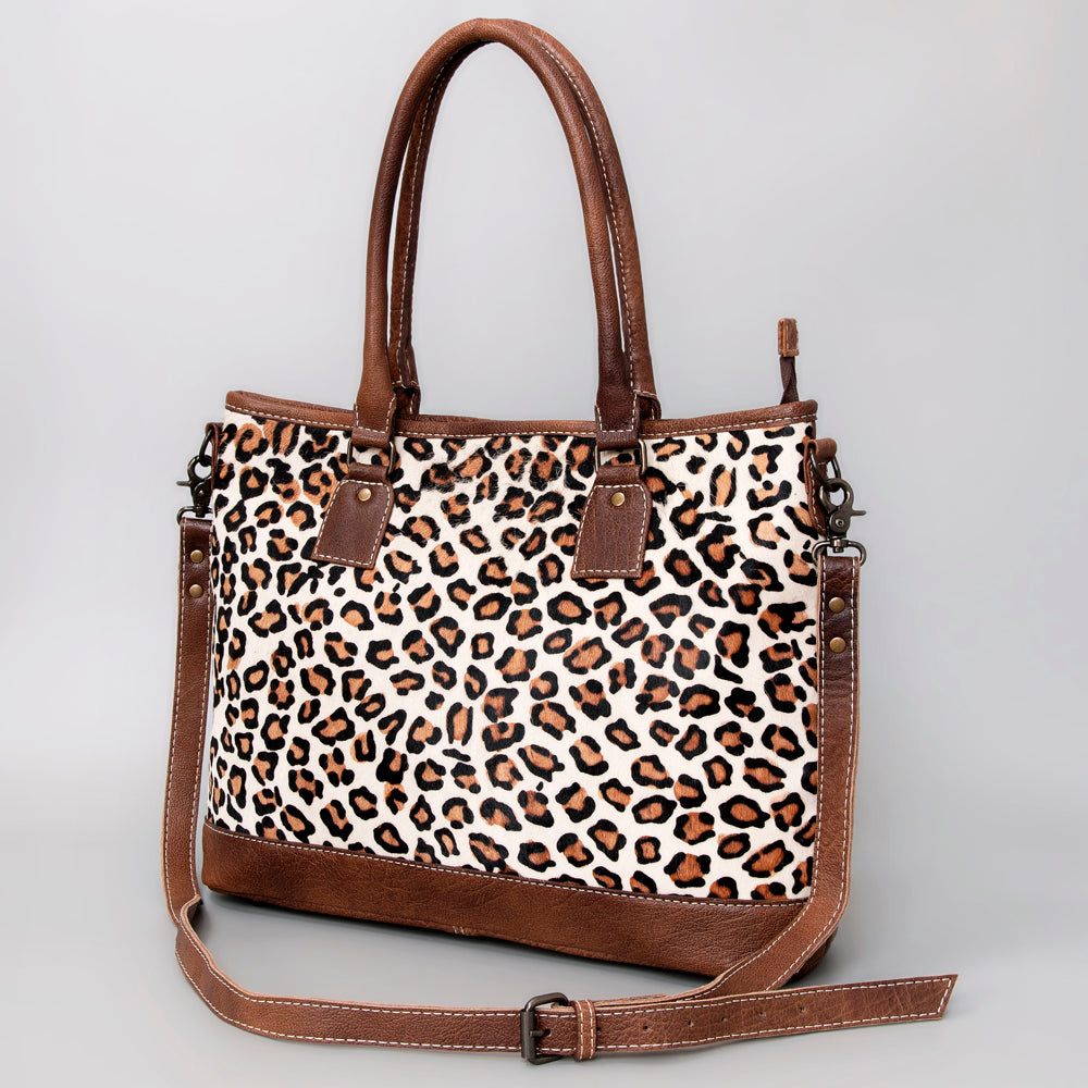 ADBG1022 American Darling Western Hair-On Cowhide Leather Tote Bag