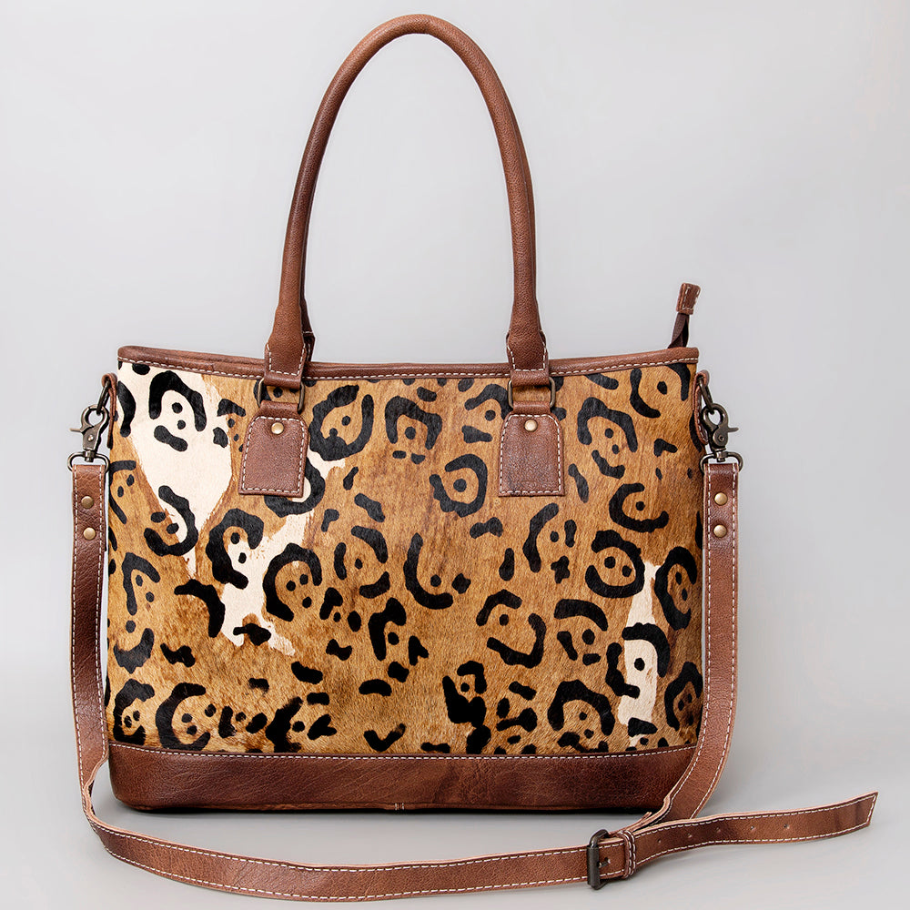 ADBG1022 American Darling Western Hair-On Cowhide Leather Tote Bag