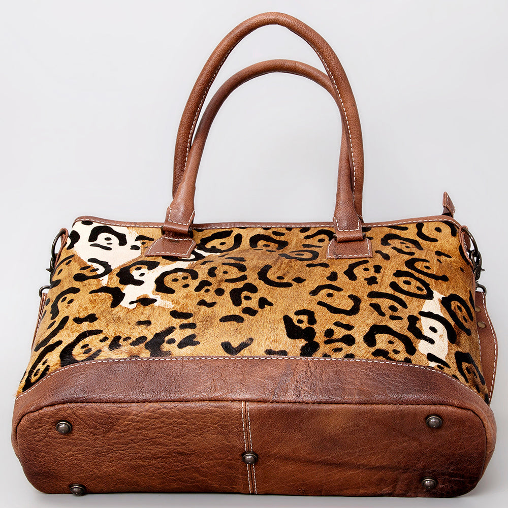 ADBG1022 American Darling Western Hair-On Cowhide Leather Tote Bag