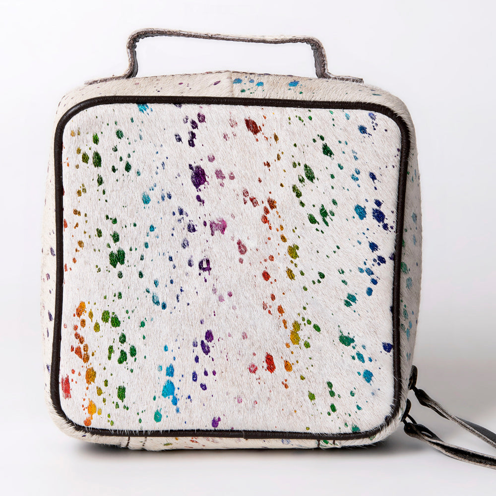 LC-ADBGA312 American Darling Jewelry Case Hair-On Hide-by American Darling