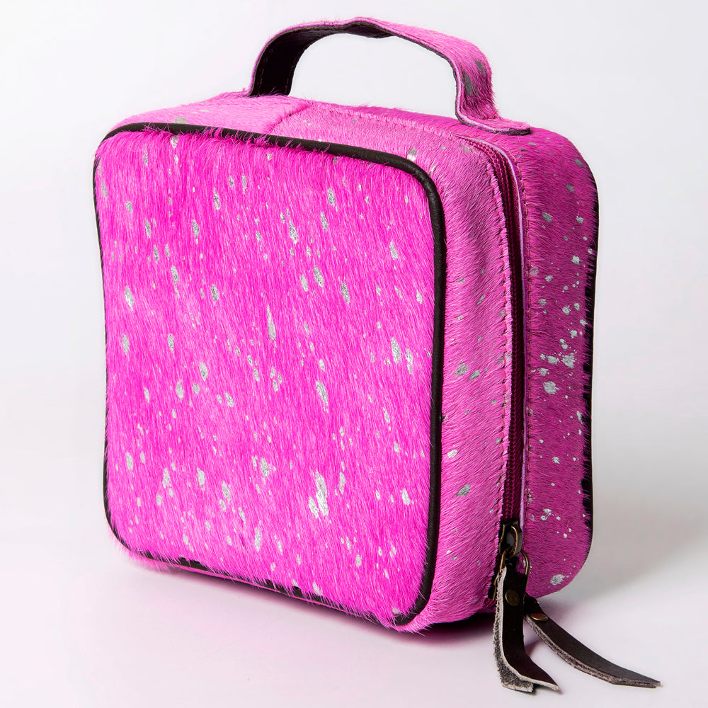 LC-ADBGA312C Jewelry Case Genuine Western Leather Women Bag