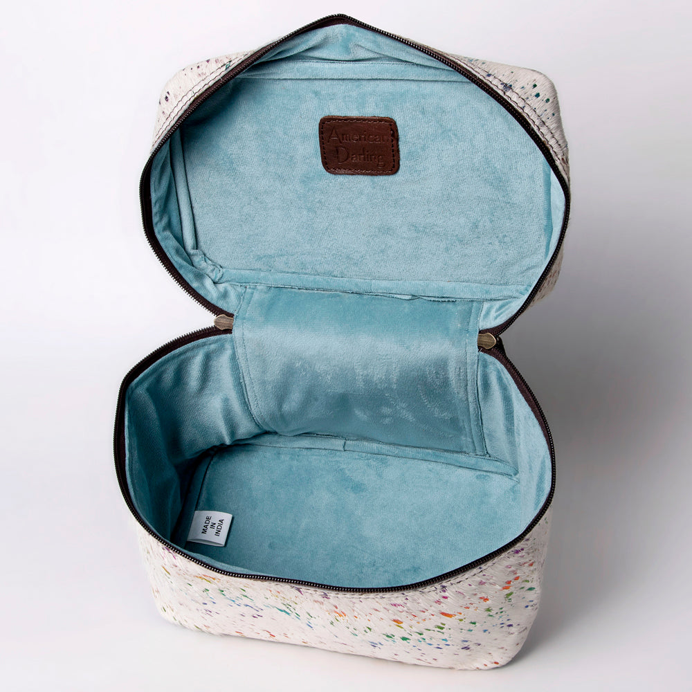 LC-ADBGA320 Jewelry Case Genuine Western Leather Women Bag