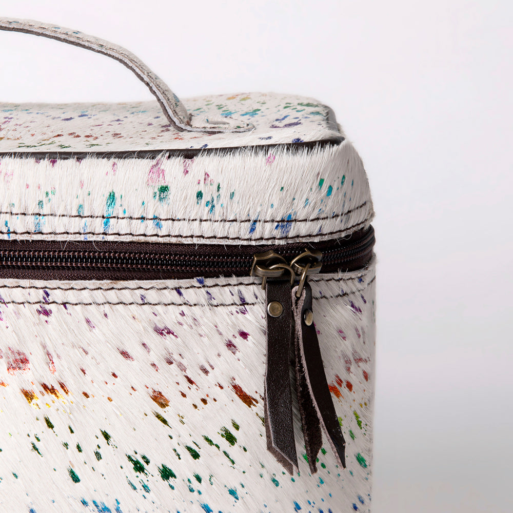 LC-ADBGA320 Jewelry Case Genuine Western Leather Women Bag