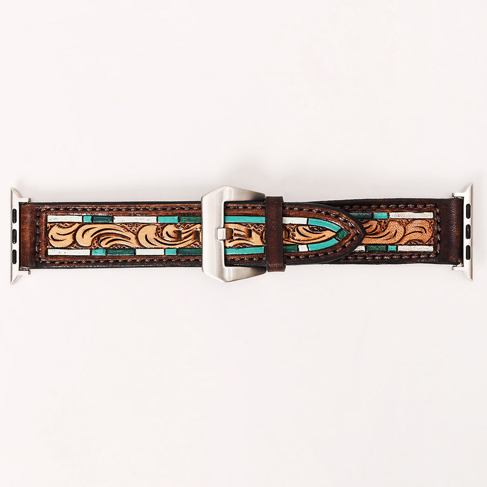 ADWAR110 Genuine American Leather I watch Strap Unisex