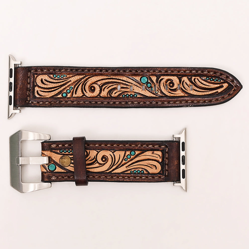 ADWAR112 Genuine American Leather I watch Strap Unisex