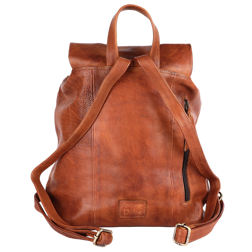LC-ADBGM302 Backpack Genuine Western Leather Women Bag