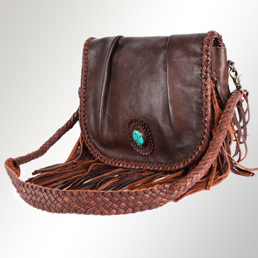 LC-ADBGM321 Crossbody Genuine Western Leather Women Bag