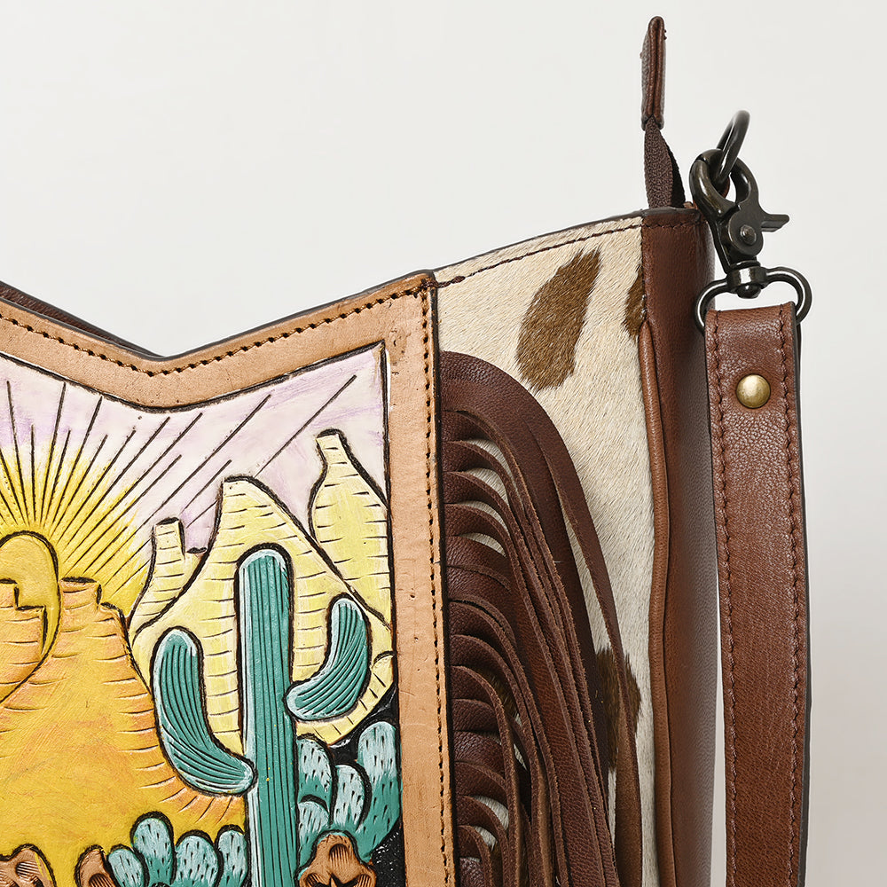 LC-ADBGZ690F Messenger Genuine Western Leather Women Bag