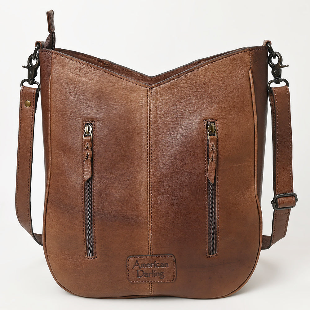 LC-ADBGZ690F Messenger Genuine Western Leather Women Bag