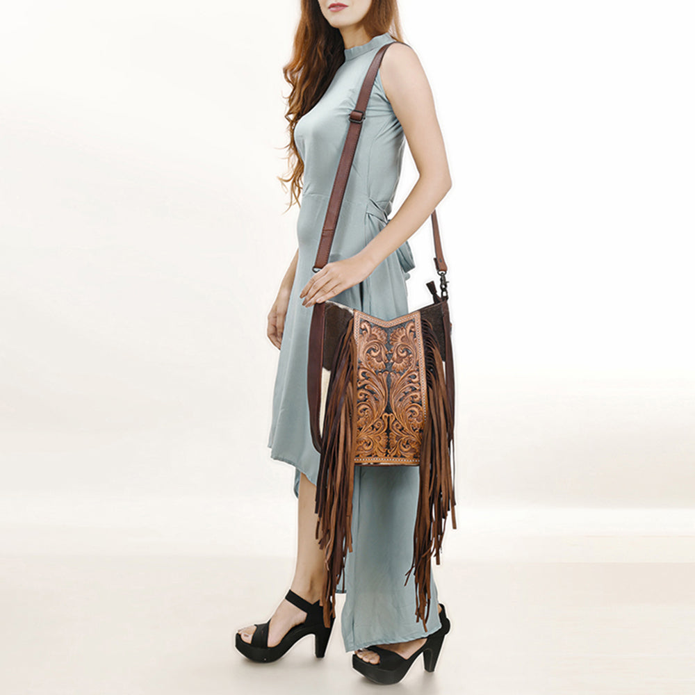 LC-ADBGZ690 Messenger Genuine Western Leather Women Bag