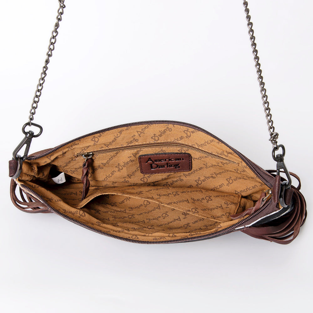 LC-ADBGZ691B Crossbody Genuine Western Leather Women Bag